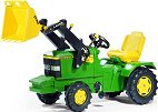 john deere small pedal ride on tractor